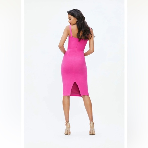 Dress The Population Pink/Fushsia Nicole Dress | Medium - Picture 2 of 5